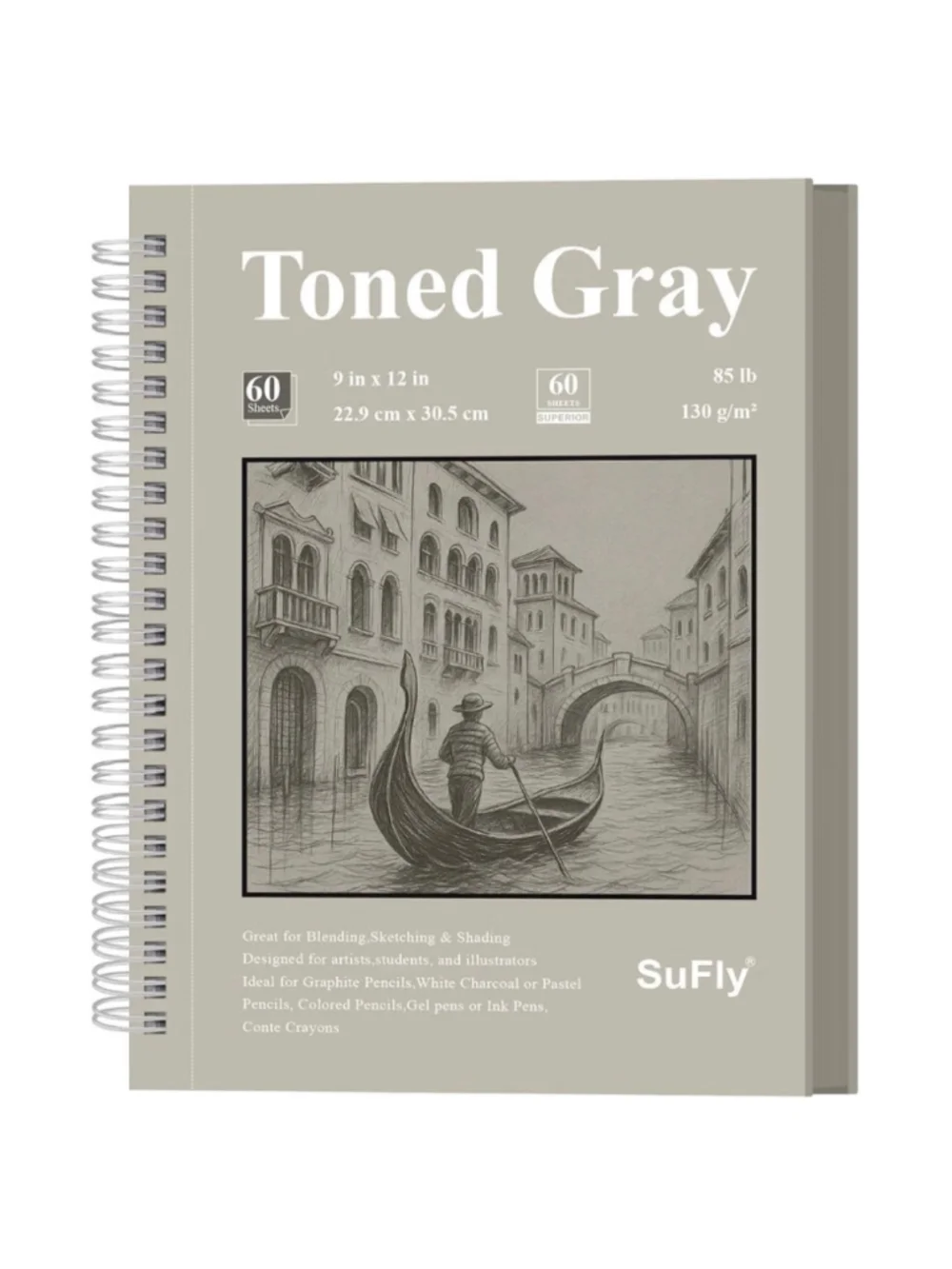 NEW SuFly Gray Sketchbook 9
